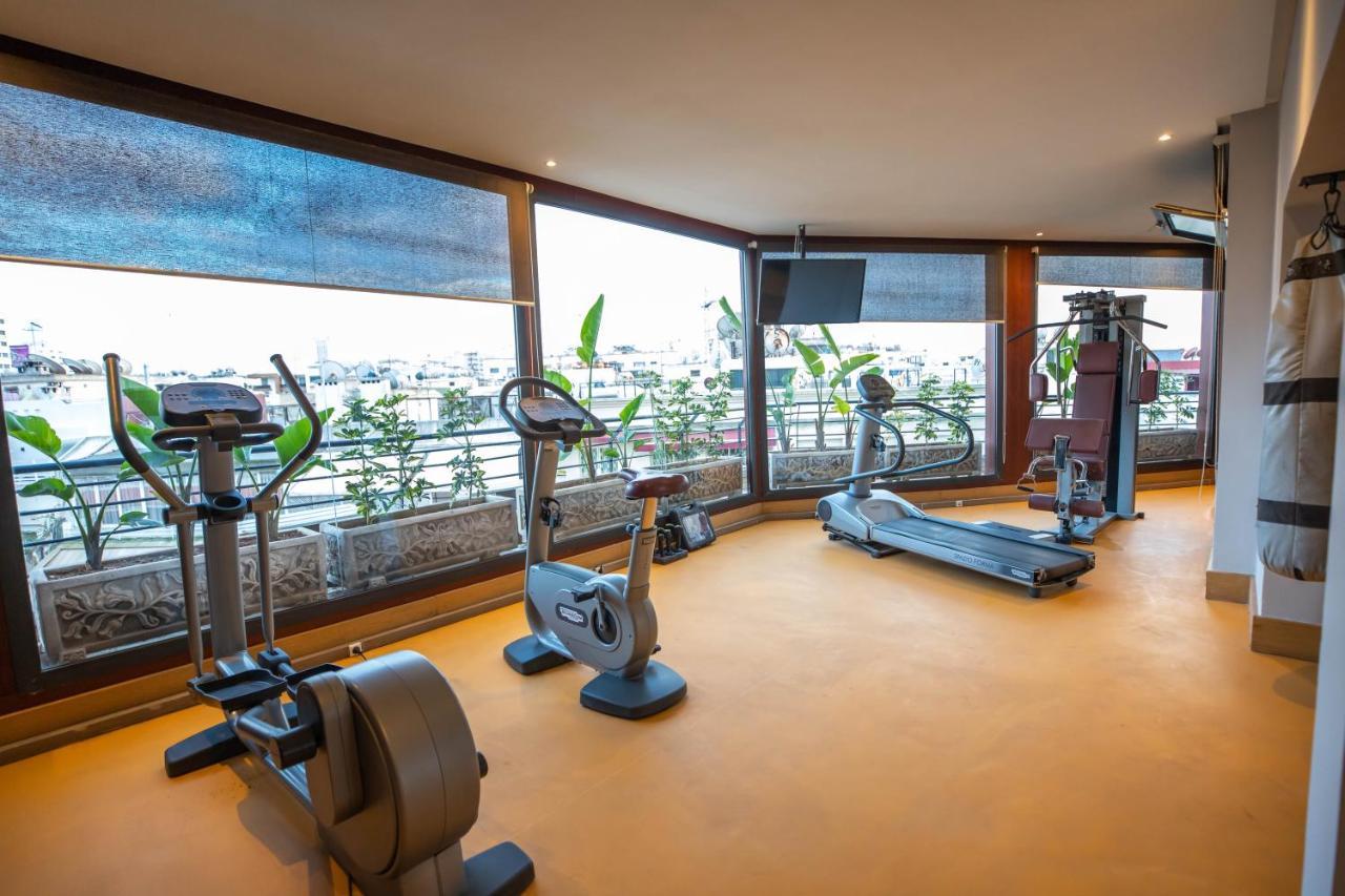 Gray Boutique Hotel Casablanca Zewnętrze zdjęcie The gym at the hotel