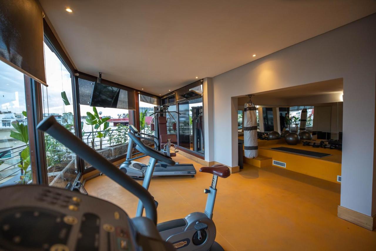 Gray Boutique Hotel Casablanca Zewnętrze zdjęcie The gym at the hotel